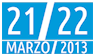 21-22 marzo 2013