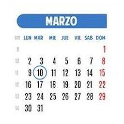 Martes 10 de marzo de 2015